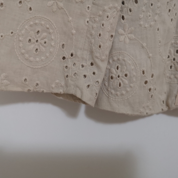 🌟HP!!!🌟Rare VINTAGE MANGO SUIT Gorgeous Summer Jacket with chikan work fabric. - Picture 2 of 14